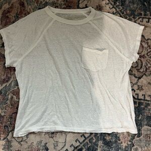 Aerie Linen Tee